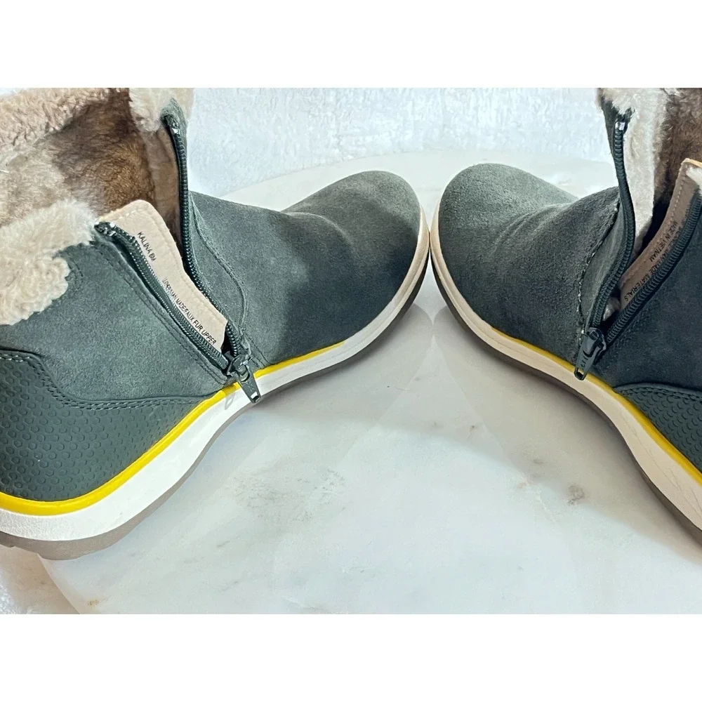 NWNT Baretraps Women's Kalina Cold Weather Booties Pine Color Size 8 & 8.5W